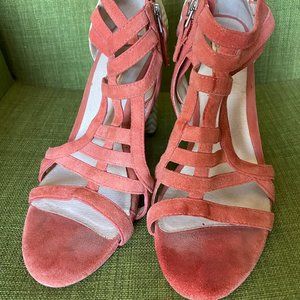 RoseGold Summer Pink heels